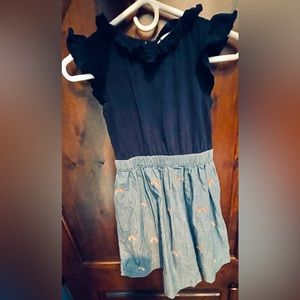 Crewcuts dress, size 10, rainbows